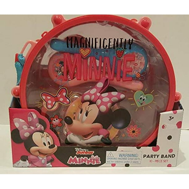 Disney Junior Minnie Mouse Party Band 10pc Instrument Set for sale online